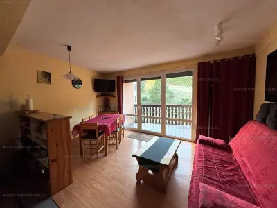 Appartement à Les Angles, Appart 6 pers aux pieds des pistes avec balcon, wifi, parking - L880068