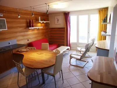 Appartement à Orcières Merlette, Charmant 3 pièces, animaux acceptés, 700m des pistes, 6 personnes, linge de lit inclus hiver - L880091