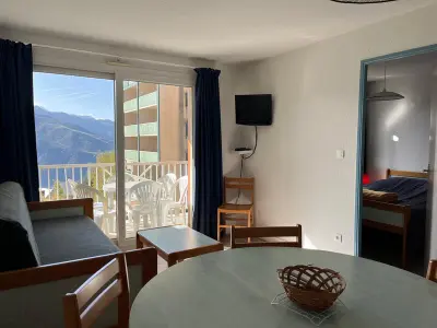 Appartement à Peyragudes, T2 Peyragudes 6 pers avec balcon, proche pistes, navette gratuite - L880140