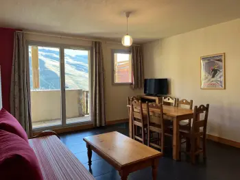 Appartement à Peyragudes, Appartement cosy à Peyresourde, 6 pers, Accès Piscine, Navette Gratuite - L880148