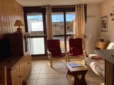 Appartement à Huez, Studio pour 4 à l'Alpe d'Huez – Centre Station, Terrasse Sud, Animaux OK, Proche Pistes et Activités - L966721