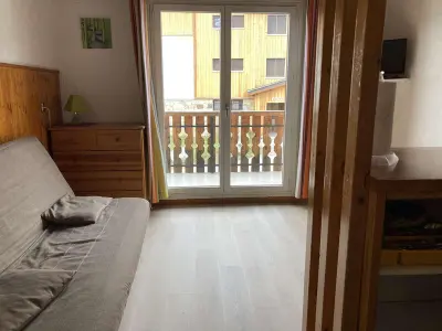 Appartement à Huez, Studio 4 pers avec balcon, proche centre et pistes - L'Alpe d'Huez - L880184