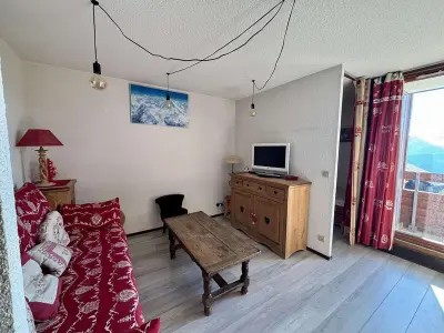 Appartement à Huez, Appartement cosy 2 pièces, 5 pers, balcon Sud, Quartier de l'Eclose, proche pistes/skis - L966723