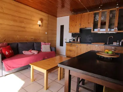 Appartement à Huez, Studio cosy 4 pers avec balcon, face aux pistes et proche commerces – L'Alpe d'Huez - L880196