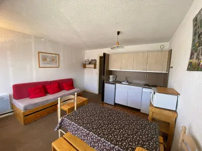 Appartement à Huez, Studio cosy pour 4 pers, centre Alpe d'Huez, proche pistes, animaux OK, terrasse sud - L880198