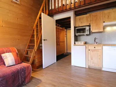 Appartement à Huez, Charmant 2 pièces avec mezzanine, balcon, et accès direct aux pistes - Vieil Alpe - L880208