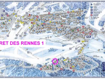 Beau 4 pièces avec balcons aux Saisies, 2 salles de bains, 8 couchages, équipements complets - Photo 15