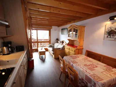 Appartement à Les Saisies, Appartement 3 pièces mezzanine, 8 pers, 2 SDB, proche pistes et commerces - N°880238