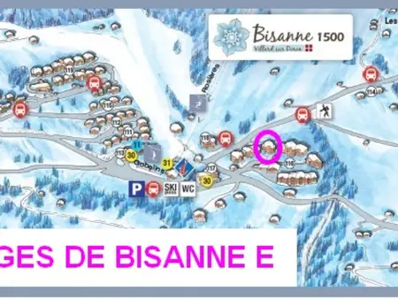 Location Appartement 3 pièces, 2 SDB, 6-7 pers. avec Parking à Bisanne 1500 - Photo 14