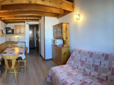 Appartement à Les Saisies, Les Saisies - Charmant studio mezzanine 6 pers, parking - L880244