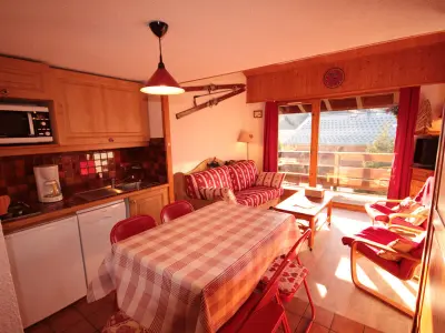 Appartement à Les Saisies, Appartement cosy 2 pièces + mezzanine, balcon, animaux tolérés - L880250