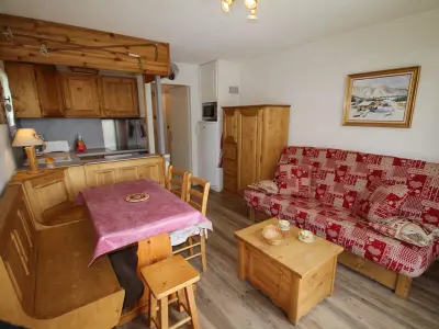 Appartement à Les Saisies, Les Saisies - Charmant 2 Pièces avec Balcon et Casier à Skis - L880251