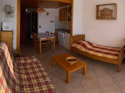 Appartement à Les Saisies, Les Saisies - Studio cabine 5 pers. avec balcon et animaux tolérés - L880262