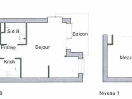 Studio 4 pers au centre de Vallandry, proche pistes, balcon et vue montagne - Photo 12