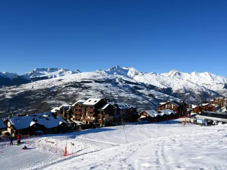 Studio 4 pers au centre de Vallandry, proche pistes, balcon et vue montagne - Photo 13