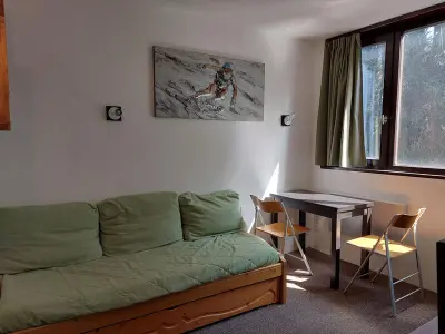 Appartement à Les Arcs 1800, Studio cosy pour 2, proche pistes et commerces, centre station Arc 1800, animaux admis - L880331