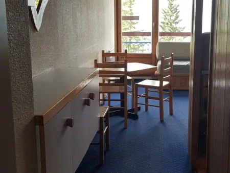 Studio skis aux pieds pour 5 pers. avec balcon, proche commerces et pistes à Arc 1800 - Photo 8