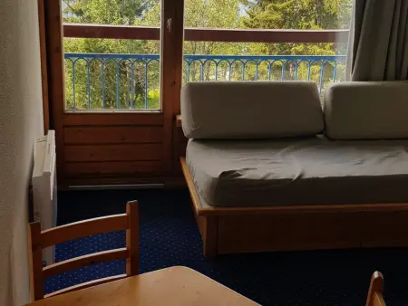 Studio skis aux pieds pour 5 pers. avec balcon, proche commerces et pistes à Arc 1800 - Photo 9