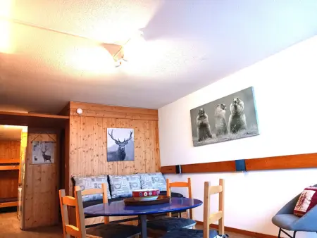 Studio 30m² exposé sud avec balcon, WiFi et animaux acceptés à Arc 1600 - Photo 1