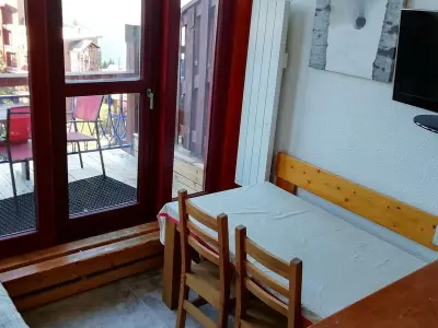 Appartement à Les Arcs 1800, Duplex cosy à Arc 1800 pour 5 pers. avec balcon, accès direct aux pistes et Wifi - L969101