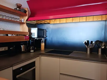 Appartement cosy 3 pièces, 8 pers, balcon, prox commerces/pistes, Arc 1600 - Photo 8