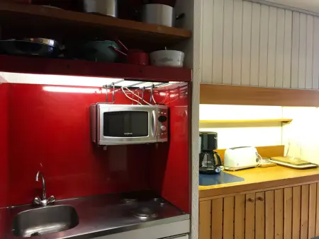 Studio 4 personnes Arc 1600 à 50m des pistes, balcon, TV - Photo 5