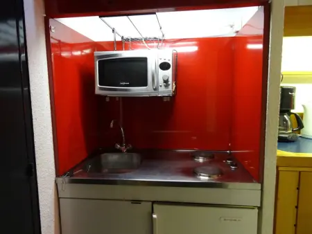 Studio 4 personnes Arc 1600 à 50m des pistes, balcon, TV - Photo 8