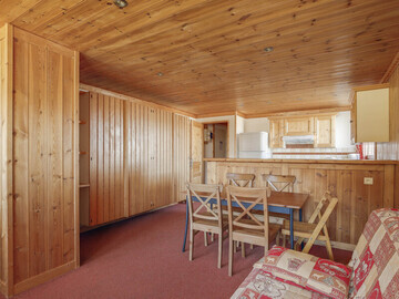 Location Appartement à Les Arcs 1600,Studio cabine 5 pers à Arc 1600, ski aux pieds, proche commerces FR-1-411-361 N°958148