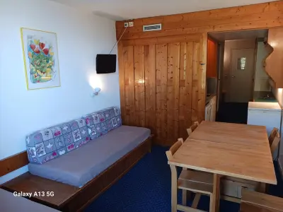 Wohnung in Les Arcs 1800, Studio skis aux pieds à Arc 1800, proche commerces - L943862