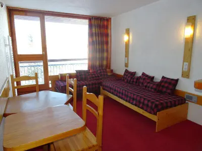 Appartement à Les Arcs 1800, Studio cosy 5 pers. avec balcon, proche pistes et commerces à Arc 1800 - L948198