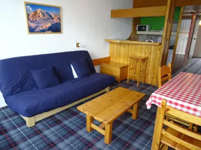 Appartement à Les Arcs 1800, Studio skis aux pieds, balcon, animaux admis, 5 pers, Arc 1800 - L880425