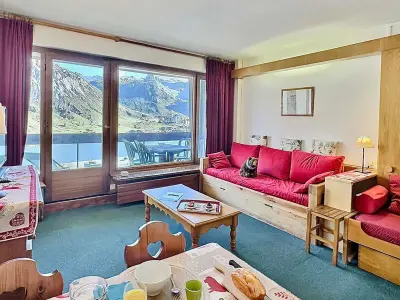Appartement à Tignes, Studio skis aux pieds pour 4, proche commerces et balcon sud à Tignes - L880426