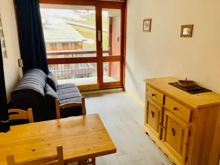 Studio ski aux pieds pour 3 pers, balcon sud, Appartement 3 personnes à Les Arcs 2000 - Photo 1