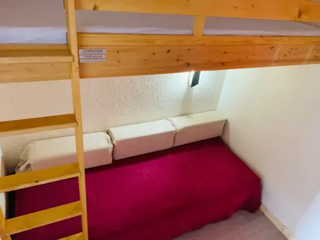 Studio ski aux pieds pour 3 pers, balcon sud, Appartement 3 personnes à Les Arcs 2000 - Photo 4