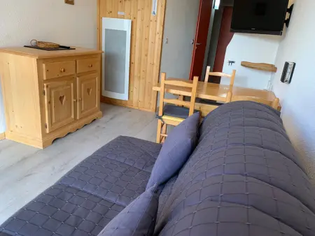 Studio ski aux pieds pour 3 pers, balcon sud, Appartement 3 personnes à Les Arcs 2000 - Photo 8