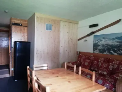 Appartement à Les Arcs 1600, Studio cosy, ski aux pieds pour 3, proche pistes et commerces - Arc 1600 - N°880440