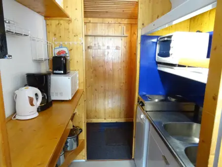 Studio cosy, ski aux pieds pour 3, proche pistes et commerces - Arc 1600 - Photo 5