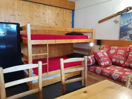 Studio cosy, ski aux pieds pour 3, proche pistes et commerces - Arc 1600 - Photo 7