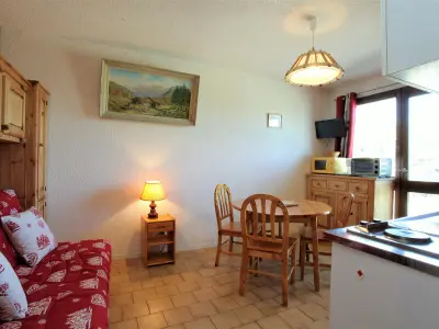 Appartement à La Toussuire, Studio cosy 4 pers, balcon, parking, animaux admis, La Toussuire - L967659