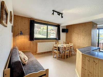 Appartement à La Toussuire, Studio agréable avec balcon, proche pistes et commerces - L953657