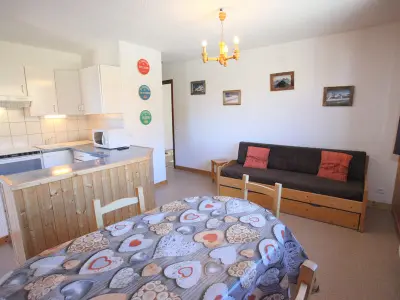 Appartement à La Toussuire, Studio 2* à La Toussuire, 5 pers, proche pistes, Wifi gratuit - L953659