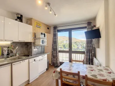 Appartement à La Toussuire, Studio rénové T2 avec balcon, au cœur des pistes, non fumeur - L945139