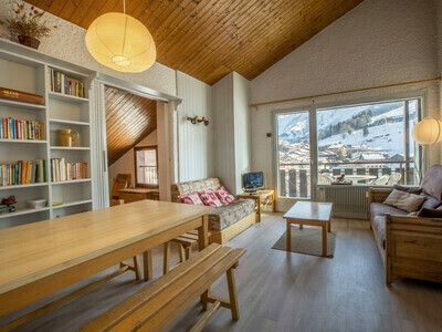 Location Appartement à La Clusaz,Bord de piste, départ cours de skis FR-1-304-208 N°948199