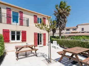 Villa à Narbonne, Pavillon 5 pièces avec piscine, terrasse et WIFI - 8 pers, Narbonne-Plage - L830792