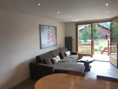 Bel appartement 6 pers, terrasse plein sud, animaux admis, parking garage privé - Photo 2