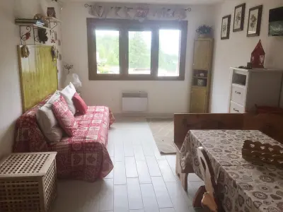 Appartement à Montgenèvre, Studio cosy sur les pistes à Montgenèvre - 4 personnes, lave-linge, animaux acceptés - L880507