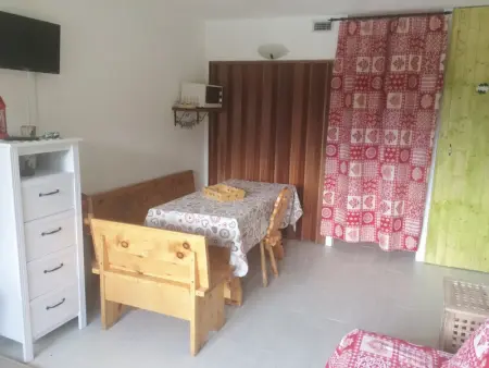 Studio cosy sur les pistes à Montgenèvre - 4 personnes, lave-linge, animaux acceptés - Photo 4