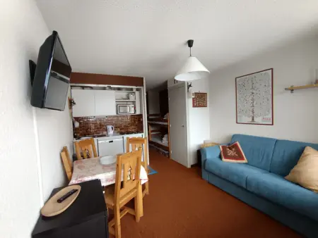 Studio skis aux pieds - 4 pers - Balcon - Animaux acceptés - Photo 1