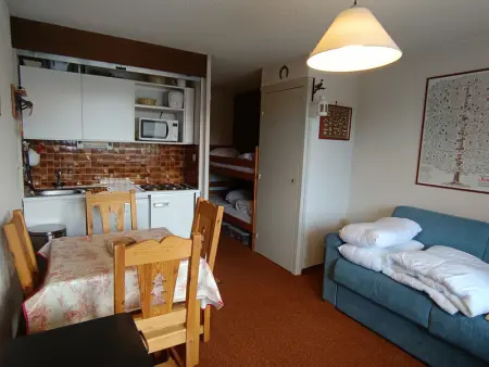 Studio skis aux pieds - 4 pers - Balcon - Animaux acceptés - Photo 11