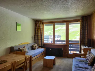 Appartement à Tignes, T2 sud/ouest à 500m des pistes, balcon, wifi, animaux admis - L952475